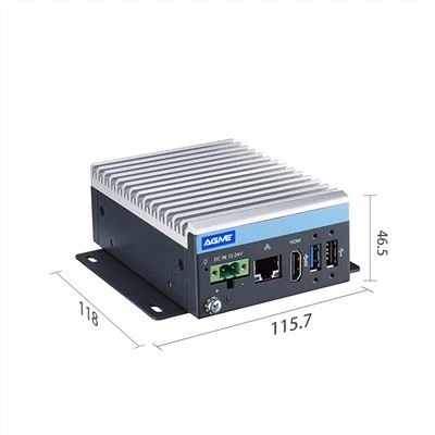 AGM-710AILX 8GB Jetson Xavier NX-Based Industrial Mini PC Fanless